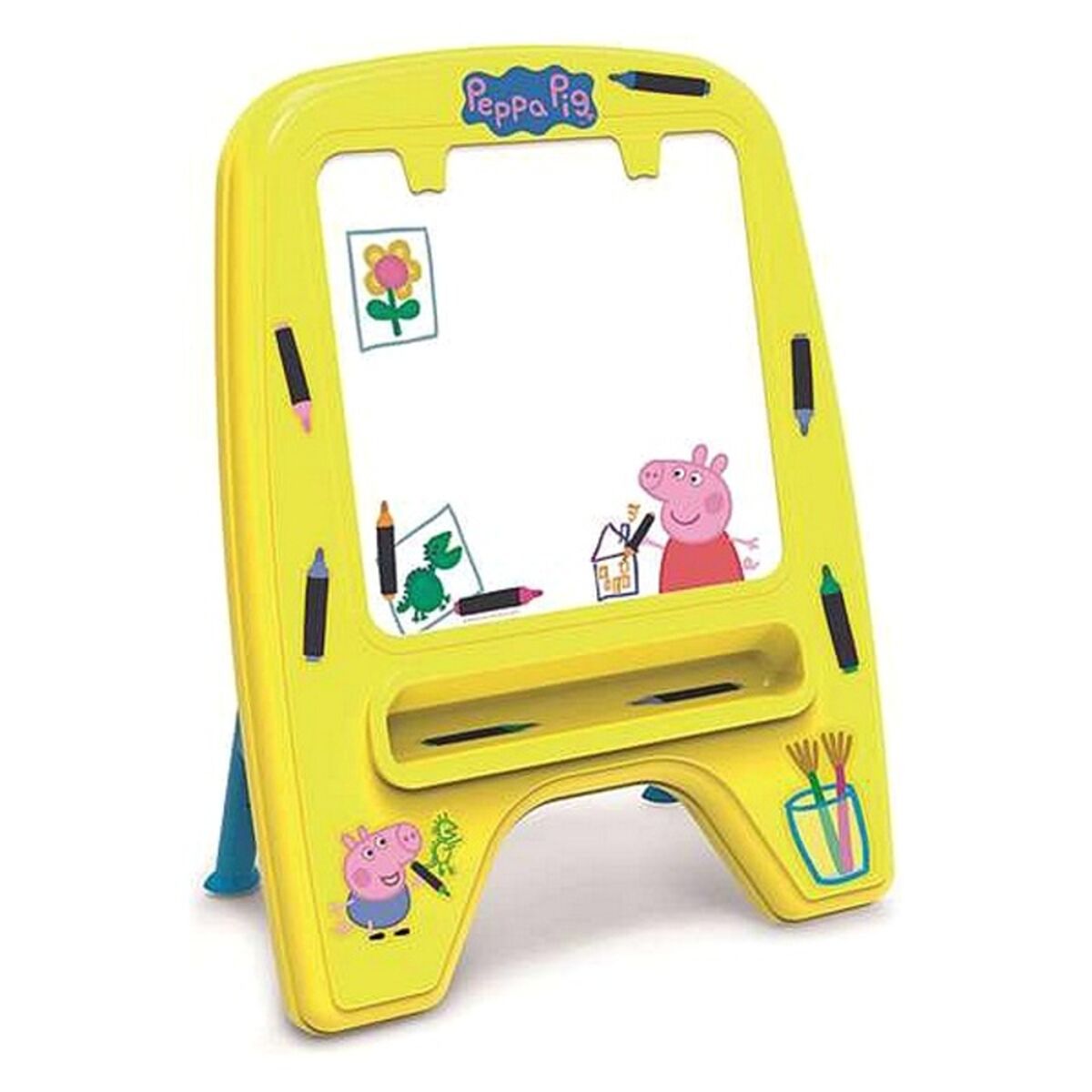 Magisk Svart Tavla Peppa Pig 52199 Gul 59 x 33 x 75 cm (59 x 33 x 75 cm) - 2