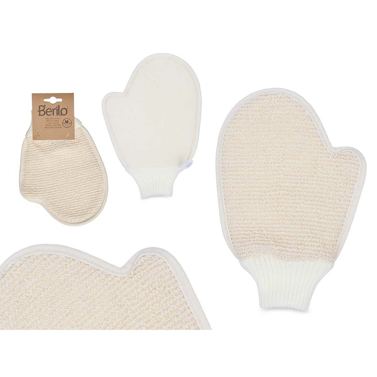 Skrubbvante Berilo Vit Beige (12 antal) - 3