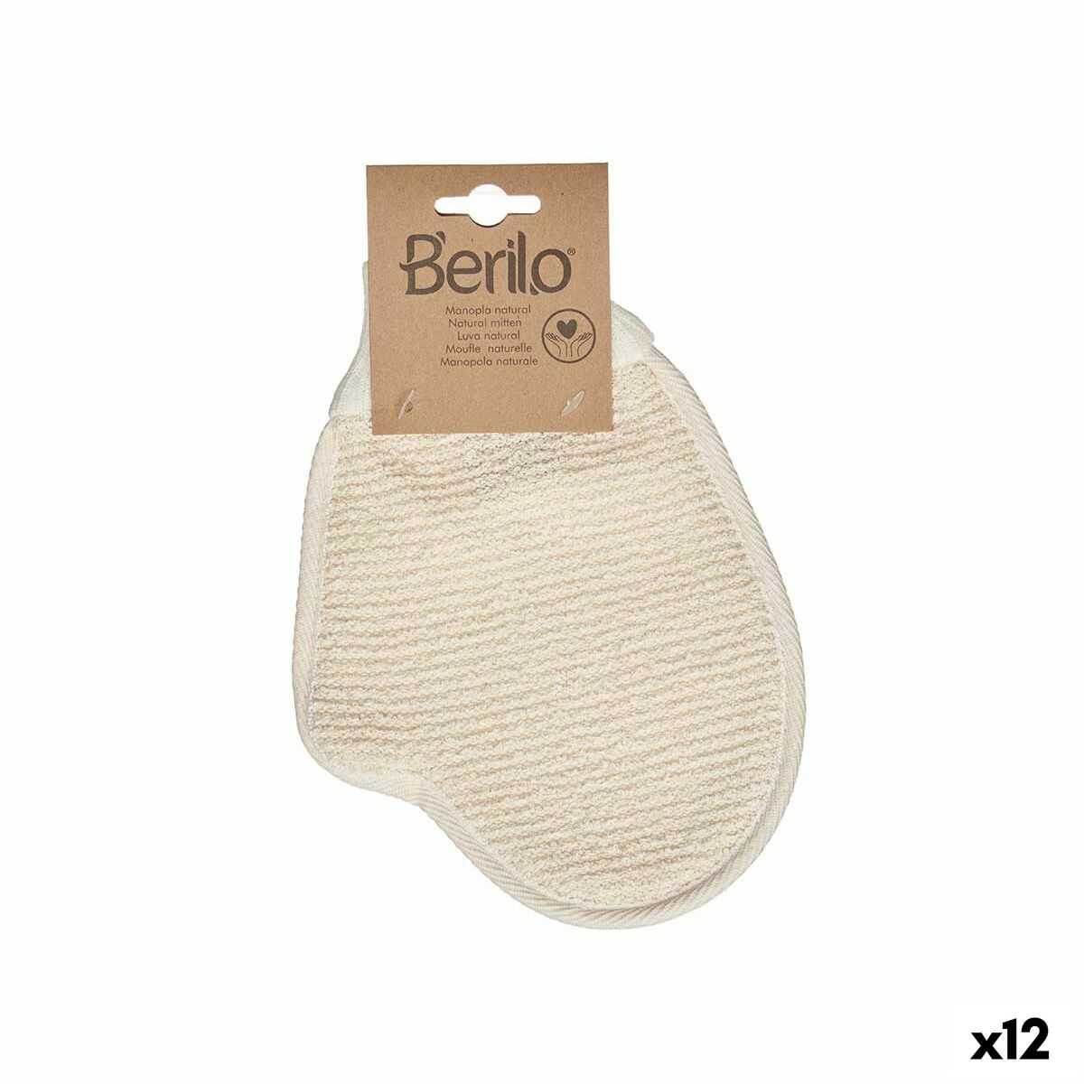 Skrubbvante Berilo Vit Beige (12 antal)