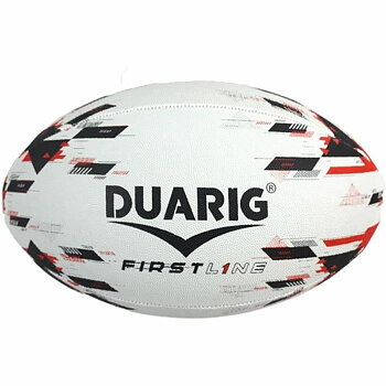 Rugbyboll Duarig Svart Röd