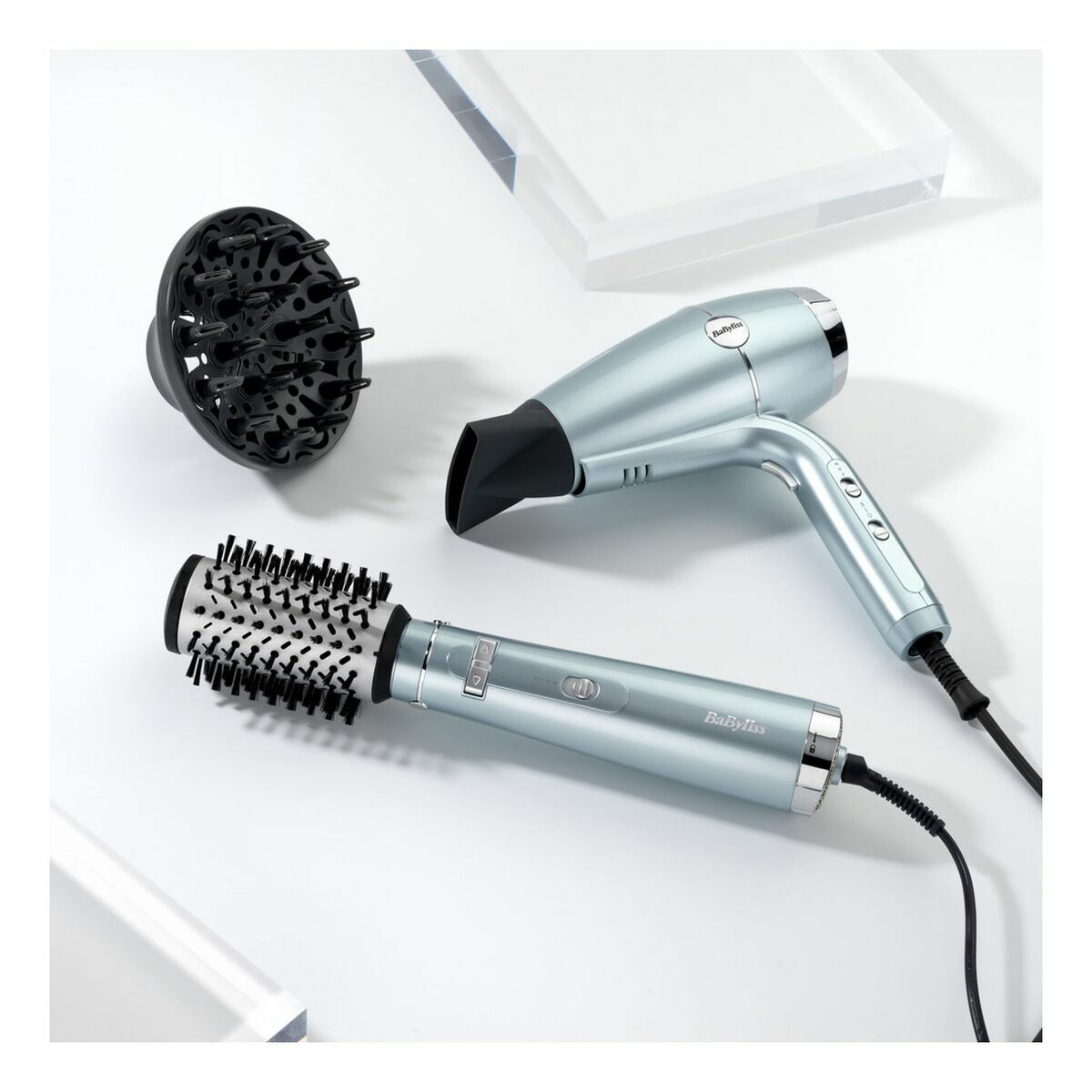 Hårtork Babyliss D773DE 2100 W Blå Metallic - 2