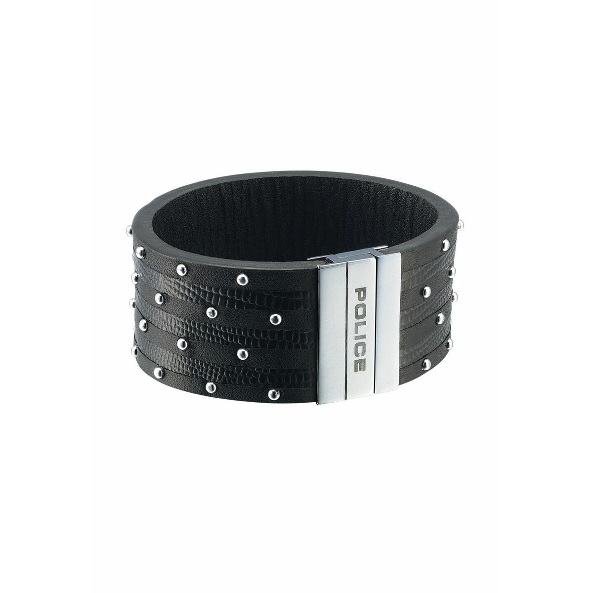 Herrarmband Police PJ21872BLB011 Läder 18 cm