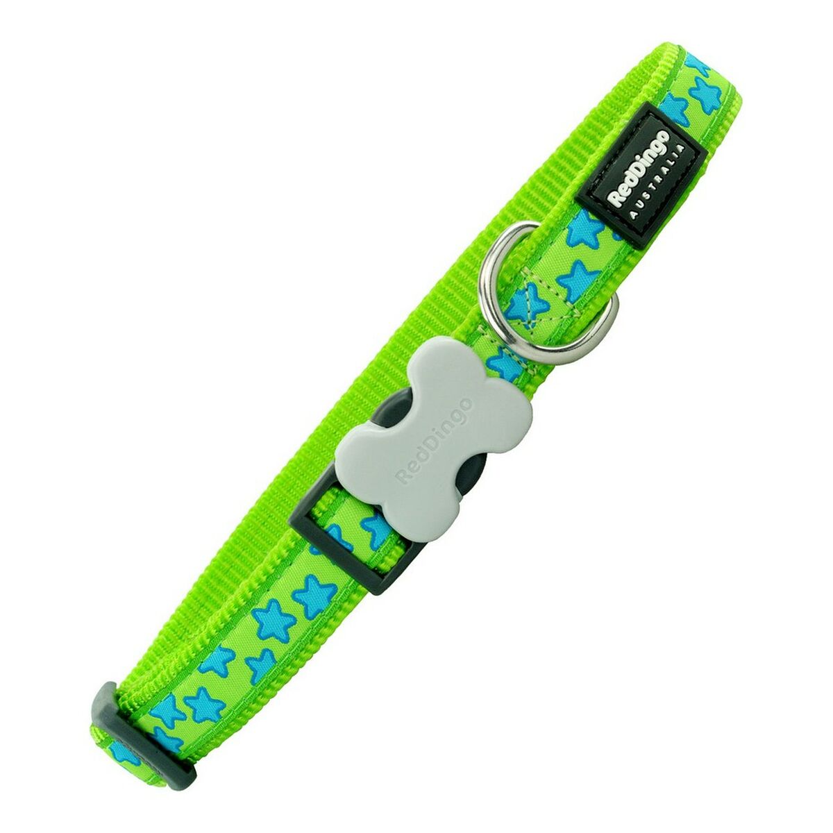 Hundhalsband Red Dingo Stjärna Stjärnor (1,5 x 24-36 cm)