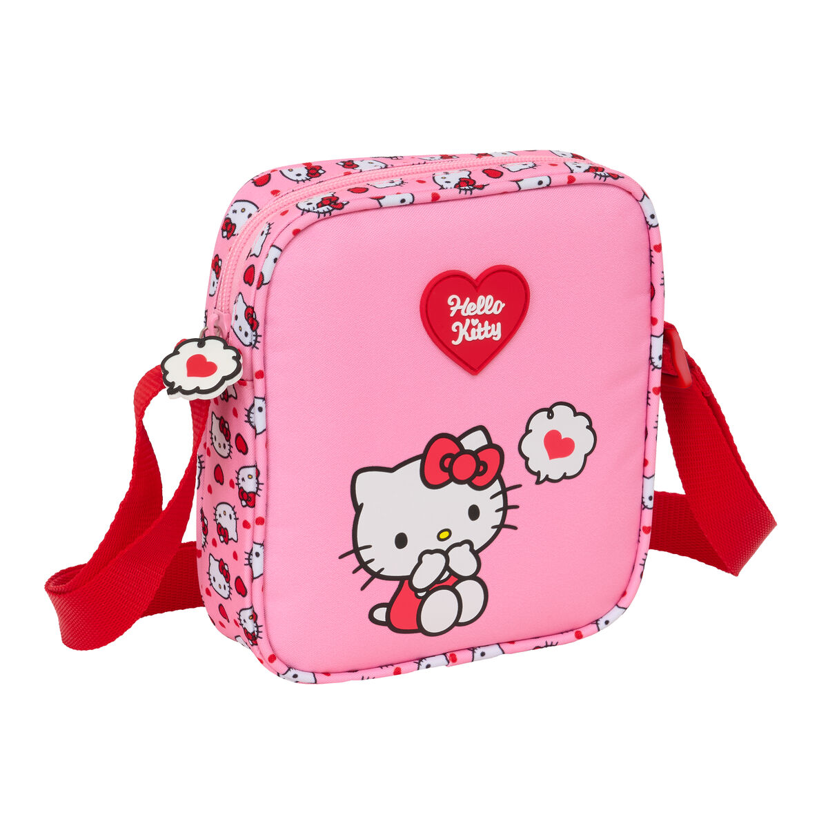 Axelväska Hello Kitty Rosa 16 x 18 x 4 cm