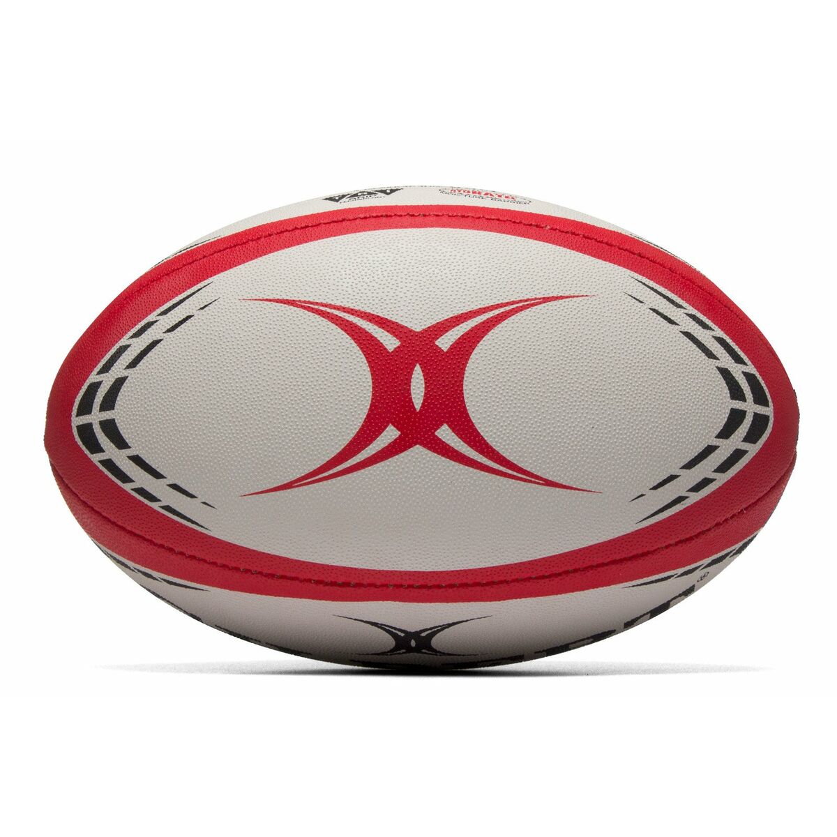 Rugbyboll Gilbert G-TR4000 Vit 28 cm Röd - 2