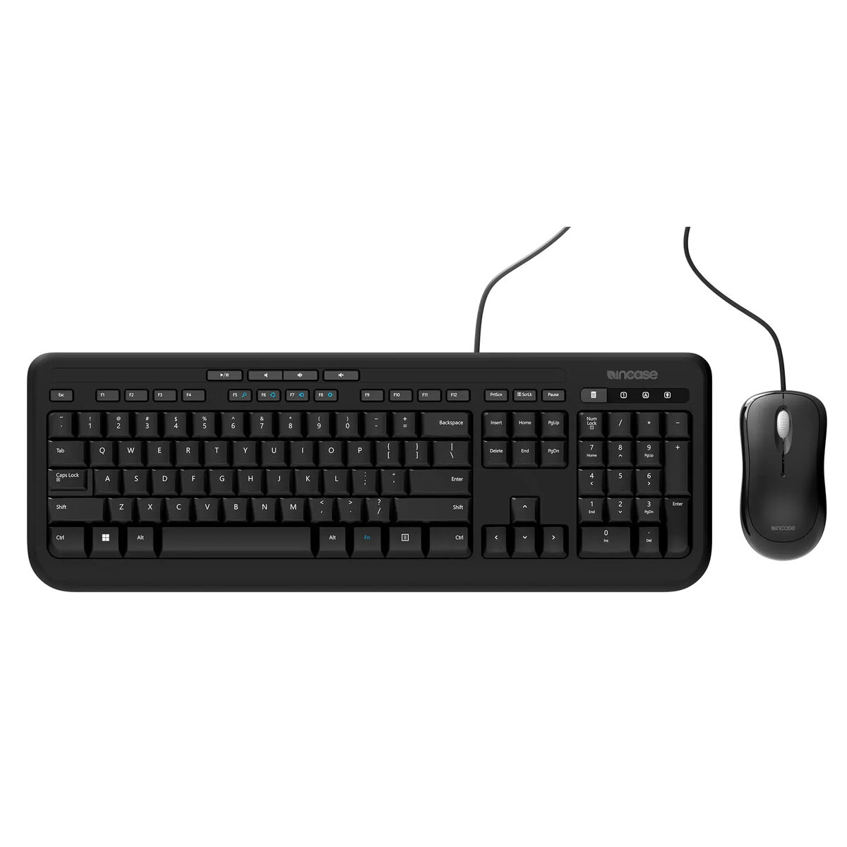 Tangentbord och Mus Incase APB-00008 Svart Tyska QWERTY
