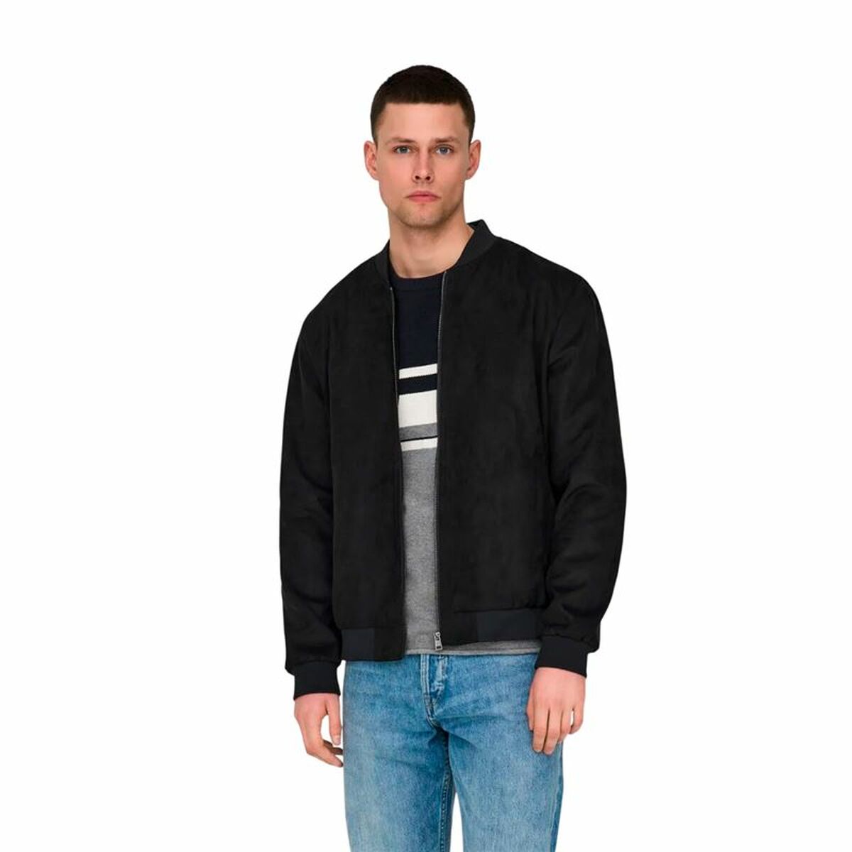 Jacka, herr Only & Sons Onslucas Fake Suede Bomber Otw - 3