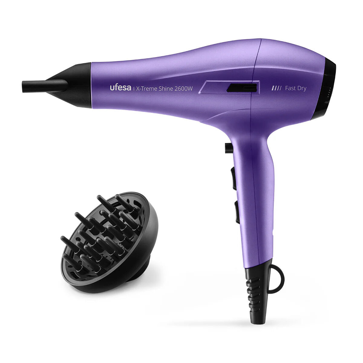Hårtork UFESA X-TREME SHINE AC Lila Lavendel 2600 W