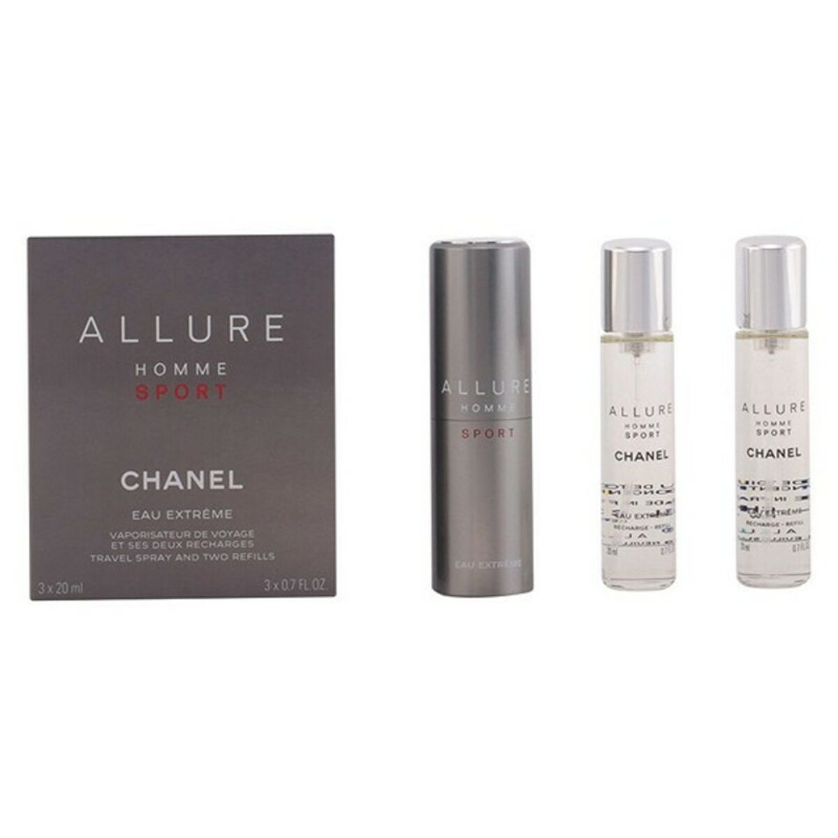Parfymset Herrar Chanel Allure Homme Sport Eau Extrême 3 Delar - 2