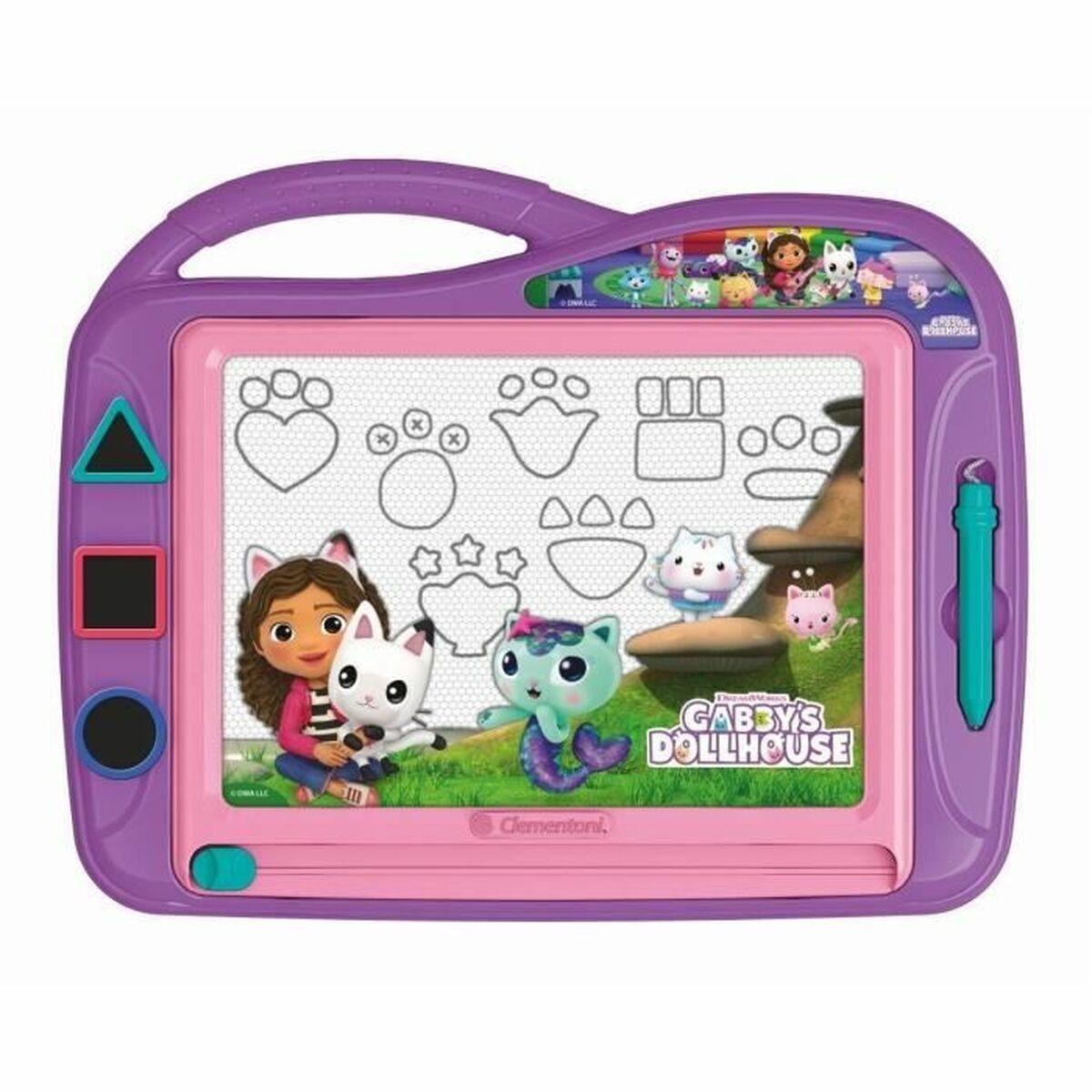 Magisk Svart Tavla Clementoni Gabby'S Dollshouse Plast - 2