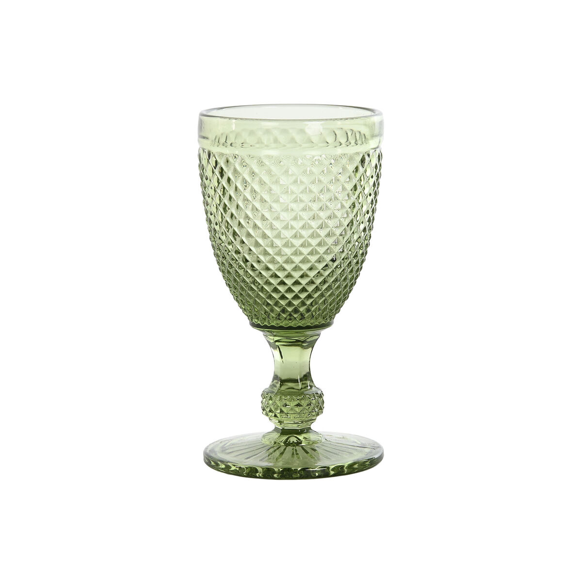 Glasset DKD Home Decor Grön Glas 240 ml
