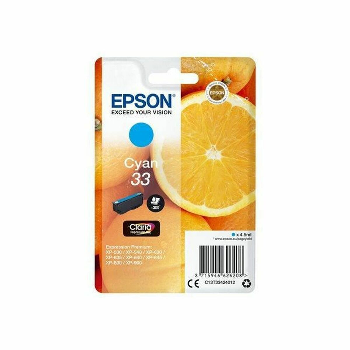 Patron Kompatibel Epson EP62620 Turkos
