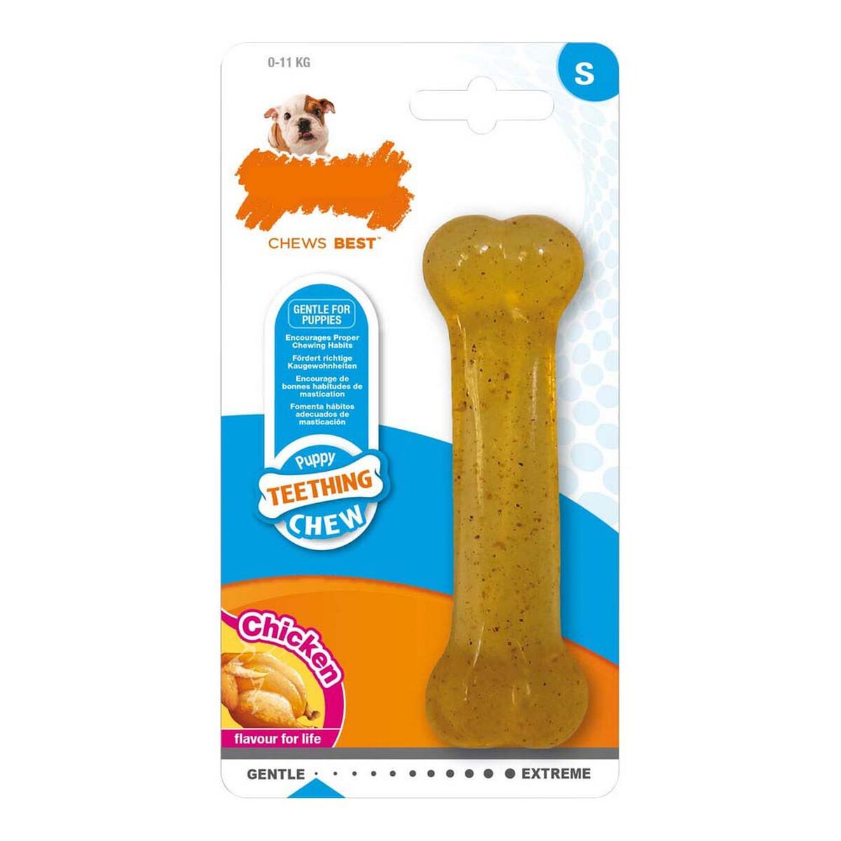 Tuggleksak för hundar Nylabone Termoplast Kyckling 20