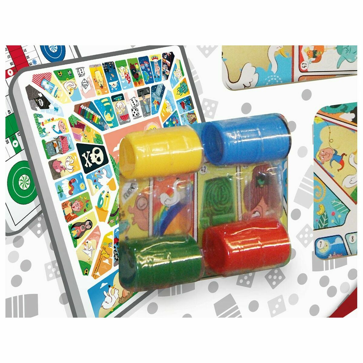 Parchís och Oca Board Cayro Multicolour 250 g - 2