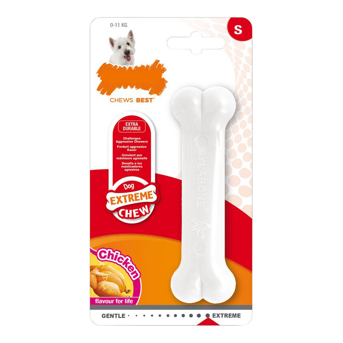 Tuggleksak för hundar Nylabone Extreme Chew Kyckling 20