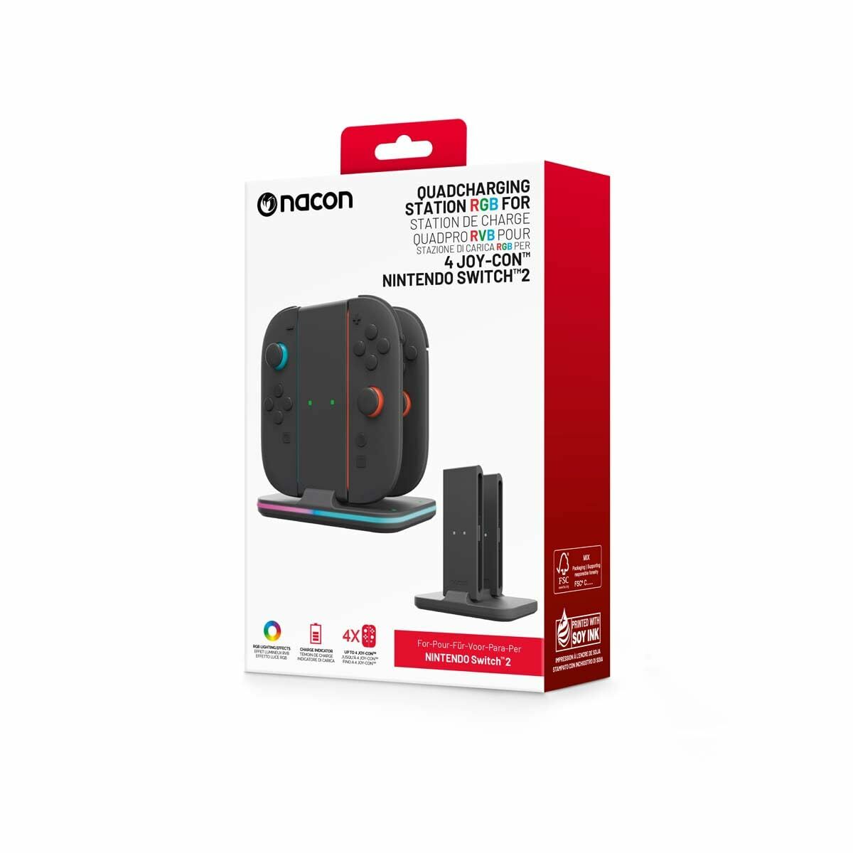 Tangentbordsfodral Nacon SWITCHNEWJCCHARGER
