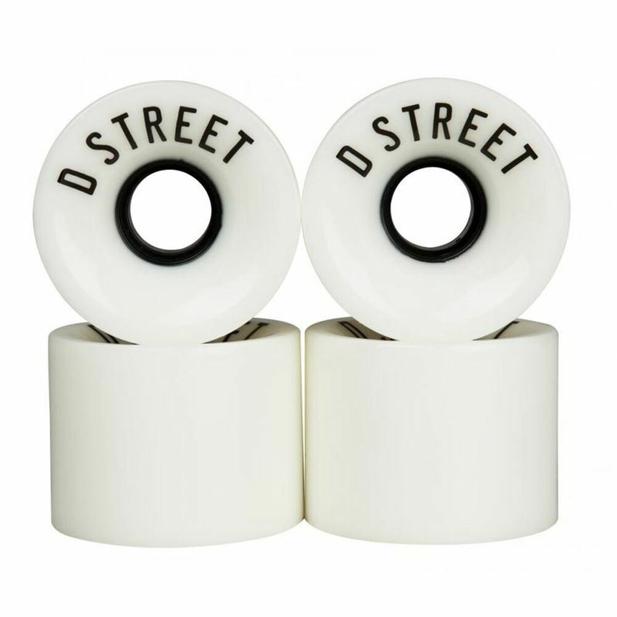 Hjul Dstreet ?DST-SKW-0004 59 mm Vit - 2