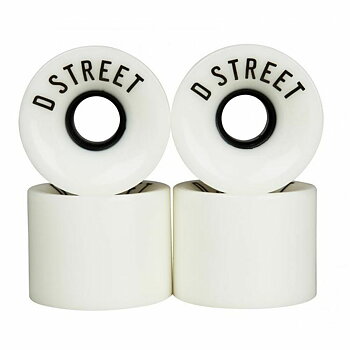 Hjul Dstreet ?DST-SKW-0004 59 mm Vit