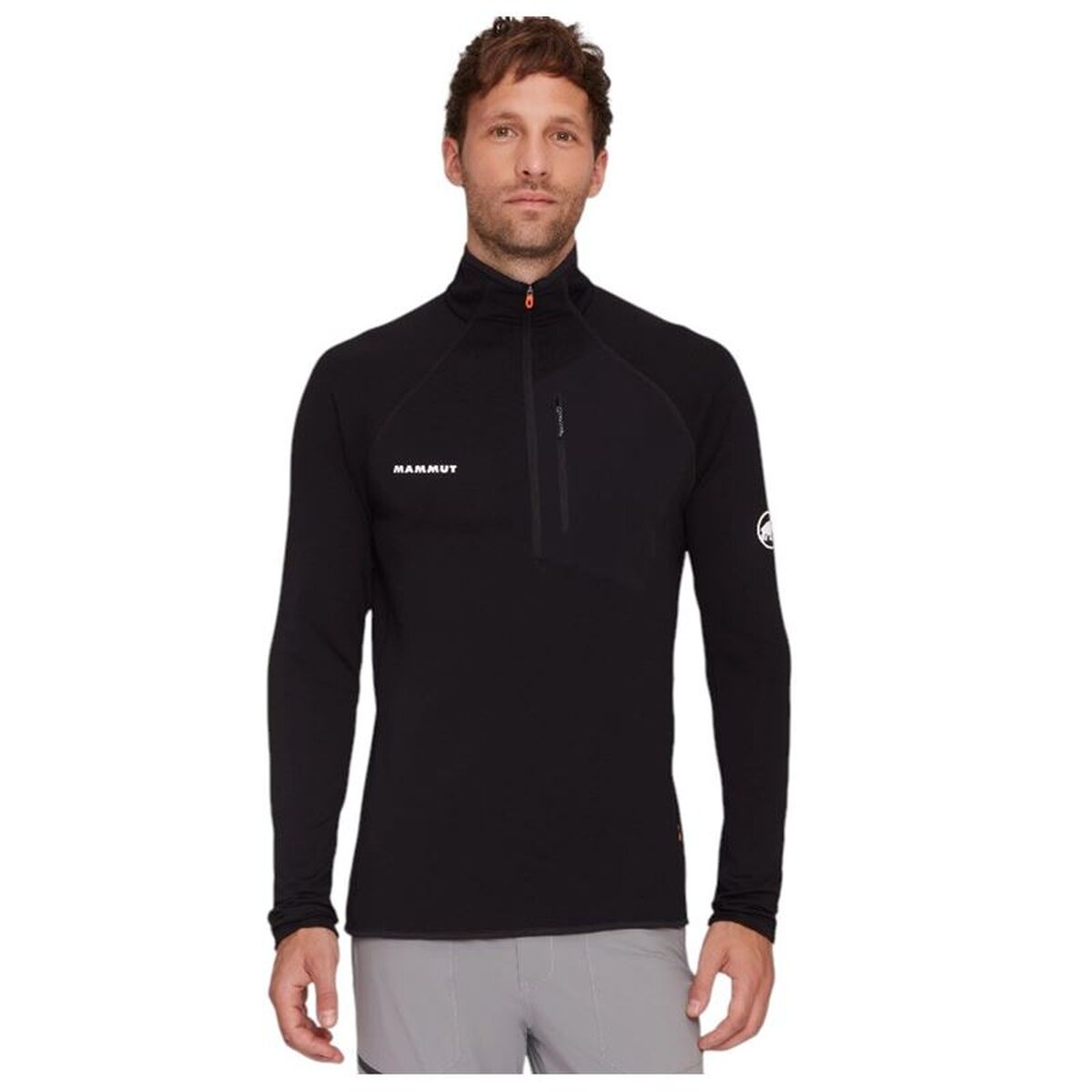 Träningsjacka Herr Mammut Aenergy Light Ml Half Zip Pull Svart - 2