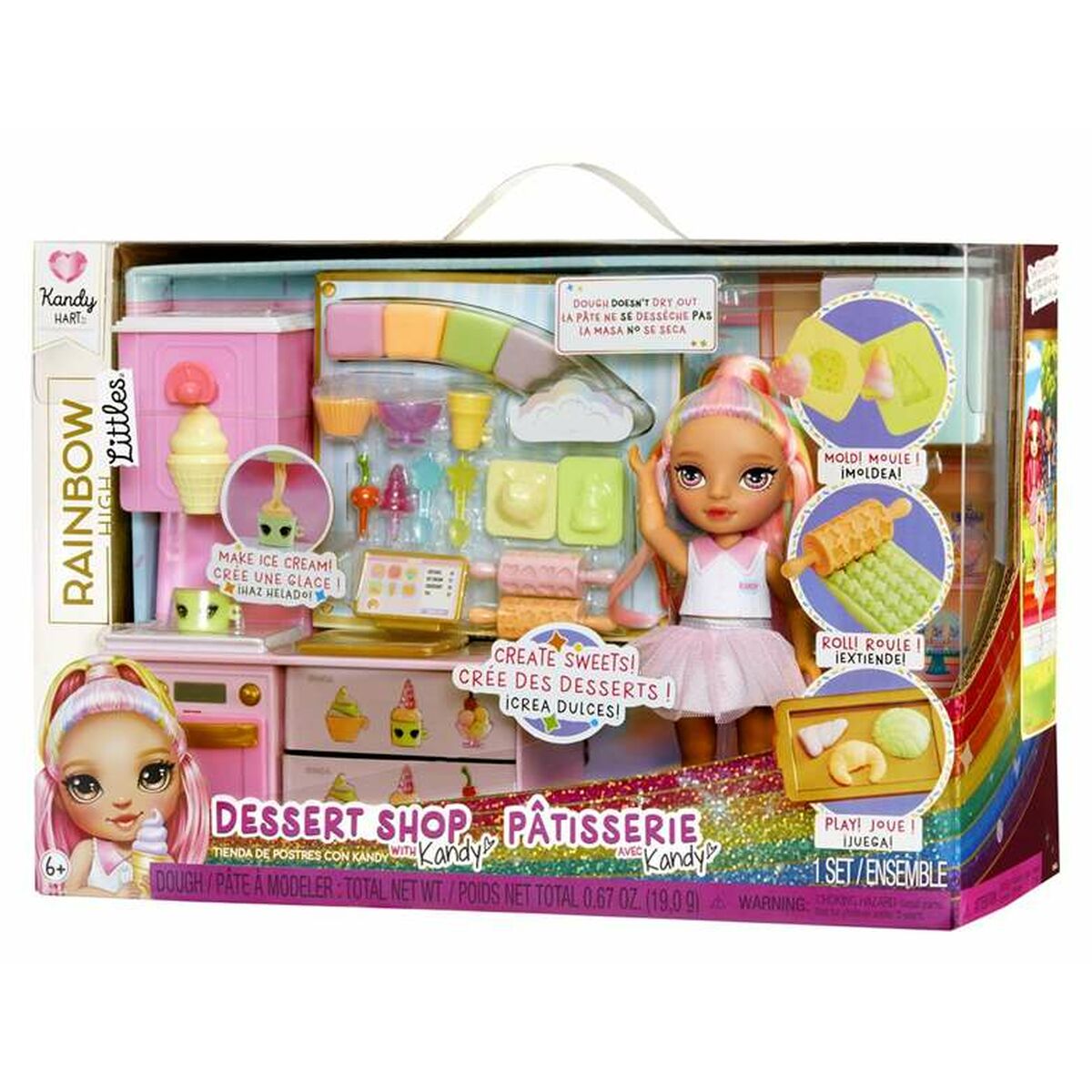 Docka MGA Rainbow High Little Dessert 20,3 x 29,20 x 13,46 cm - 3