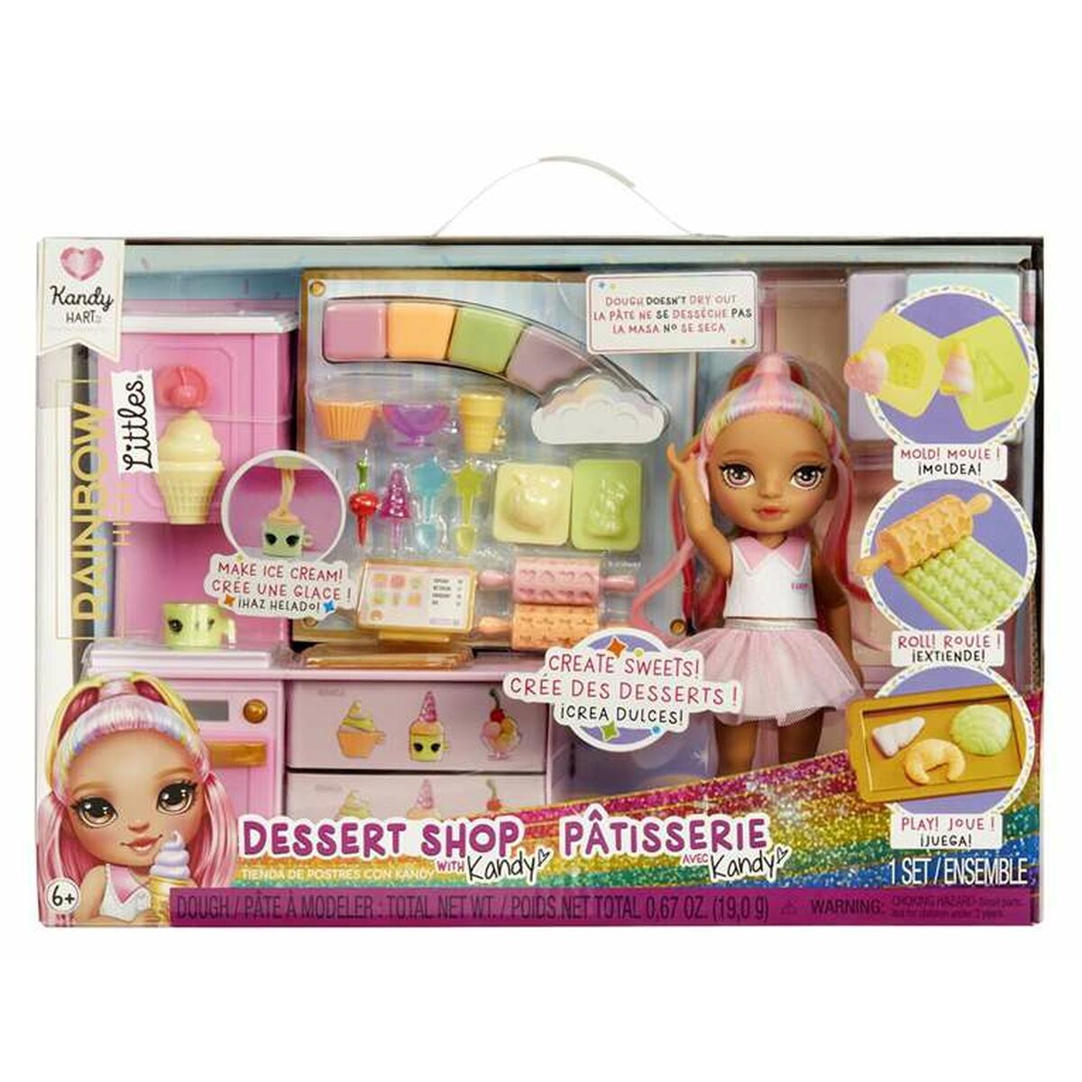 Docka MGA Rainbow High Little Dessert 20,3 x 29,20 x 13,46 cm