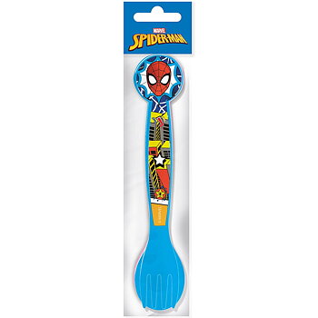 Bestick-set Spider-Man CZ11402 Multicolour Plast 2 Delar