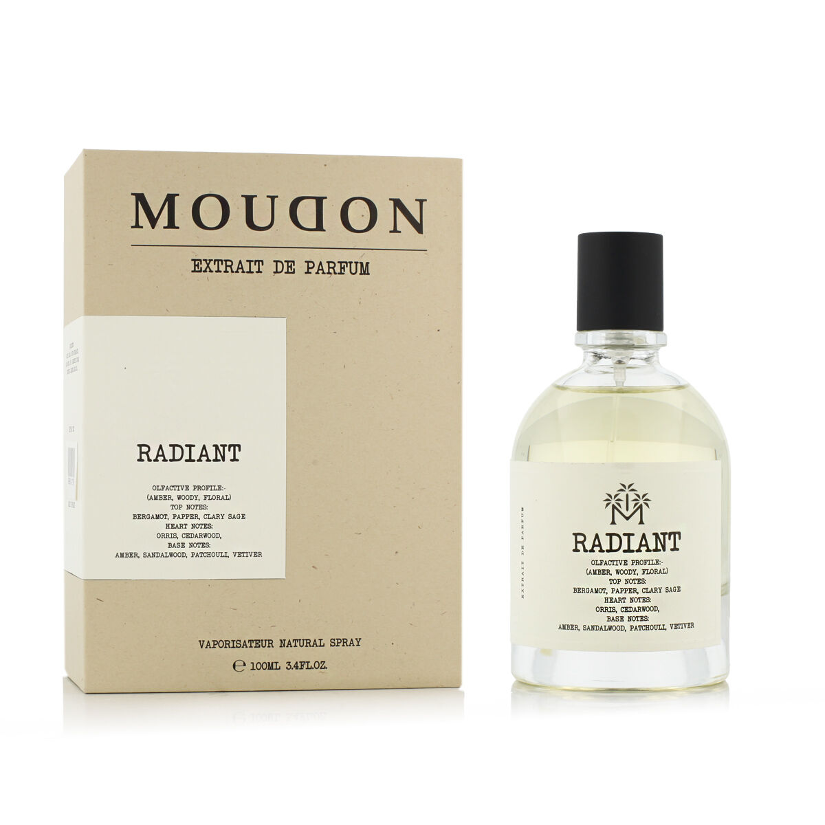 Parfym Unisex Moudon Radiant 100 ml