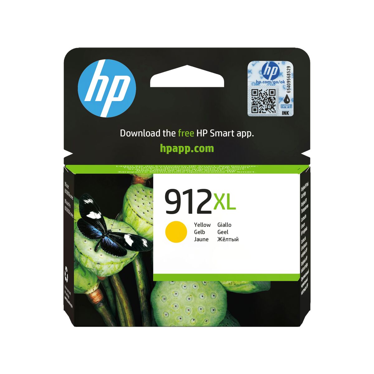 Original Bläckpatron HP 912XL Gul