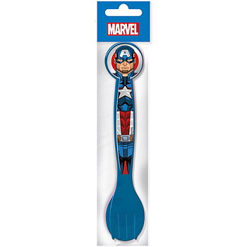 Bestick-set The Avengers CZ11397 Multicolour Plast 2 Delar