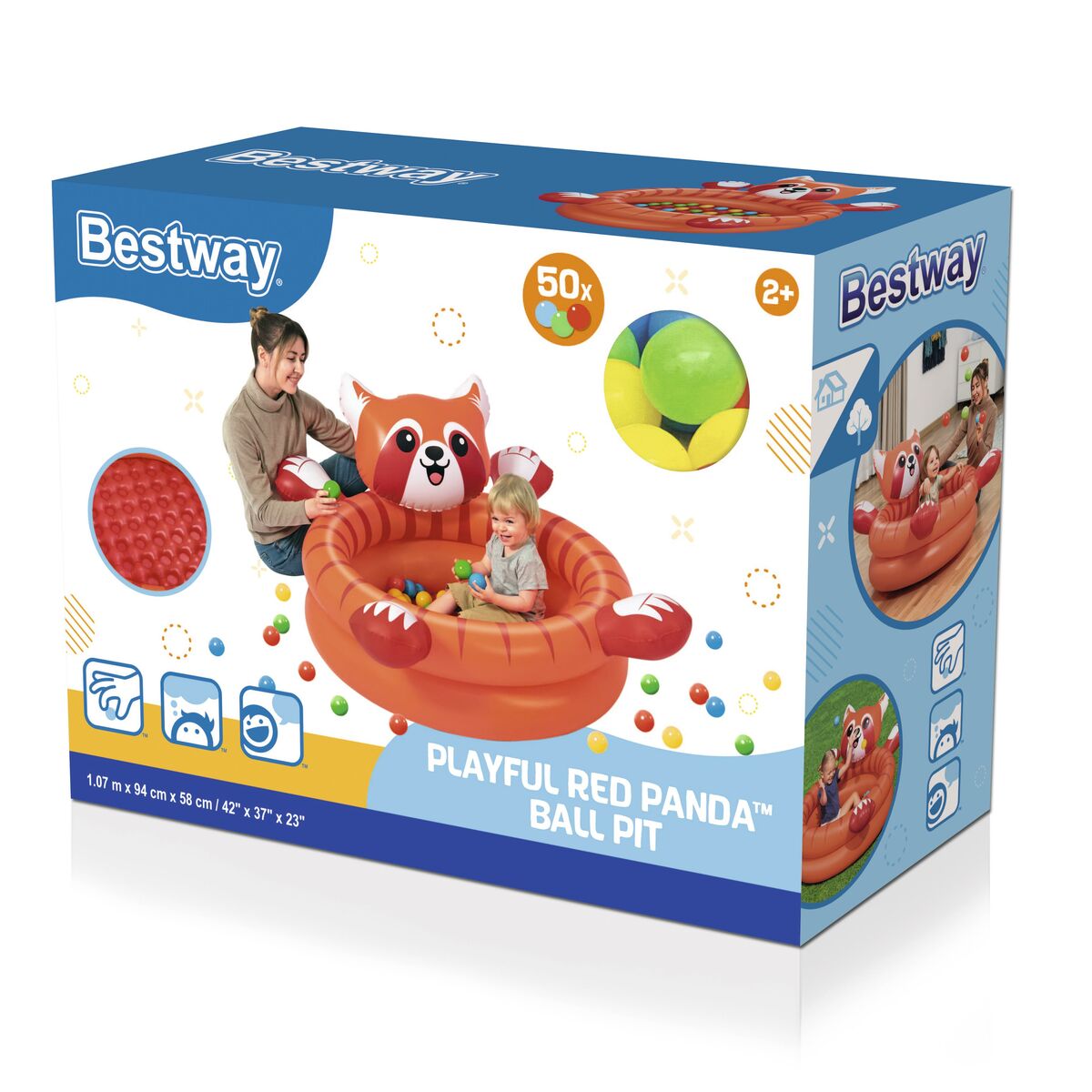 Bollhav Bestway 107 x 94 x 58 cm - 3