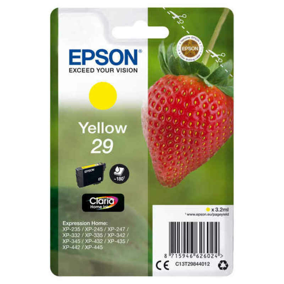Original Bläckpatron Epson T2984 Gul