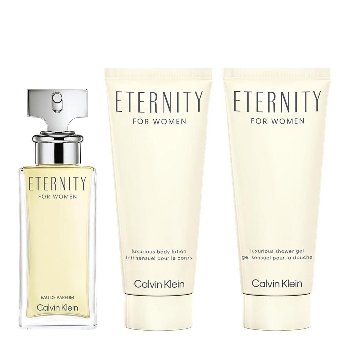 Parfymset Damer Calvin Klein Eternity for Women 3 Delar