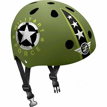 Hjälm Stamp Military Star Svart