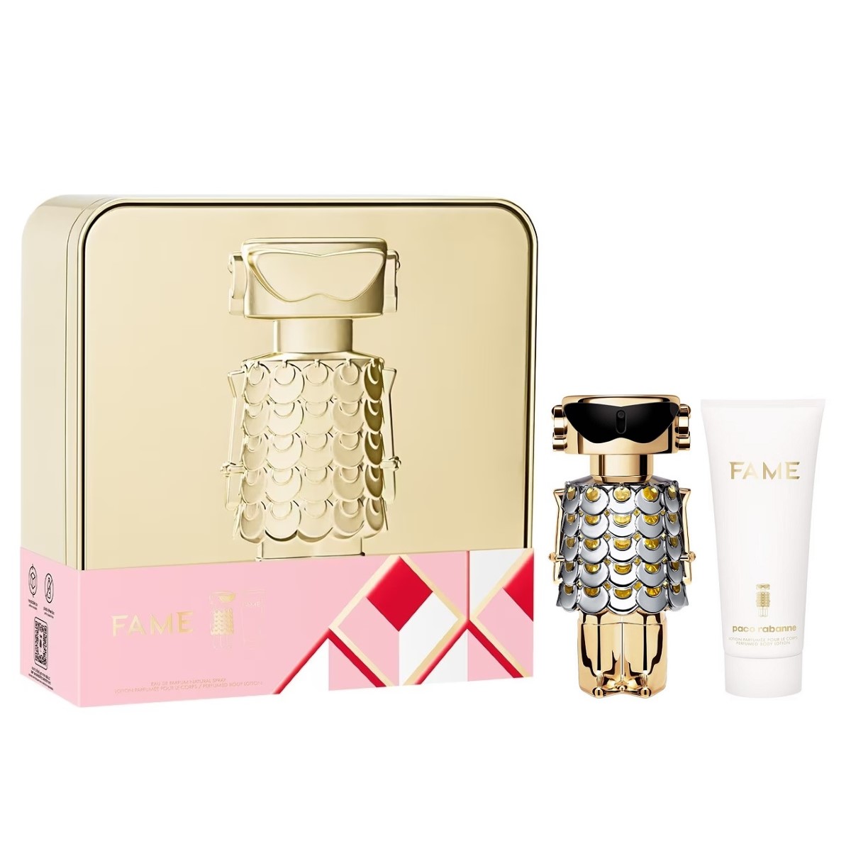 Parfymset Damer Paco Rabanne Fame 2 Delar