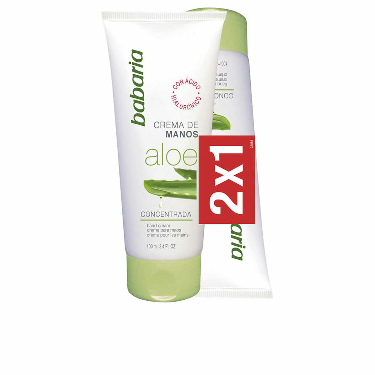 Unisex skönhetsset Babaria Aloe Vera Crema Manos Lote 100 ml