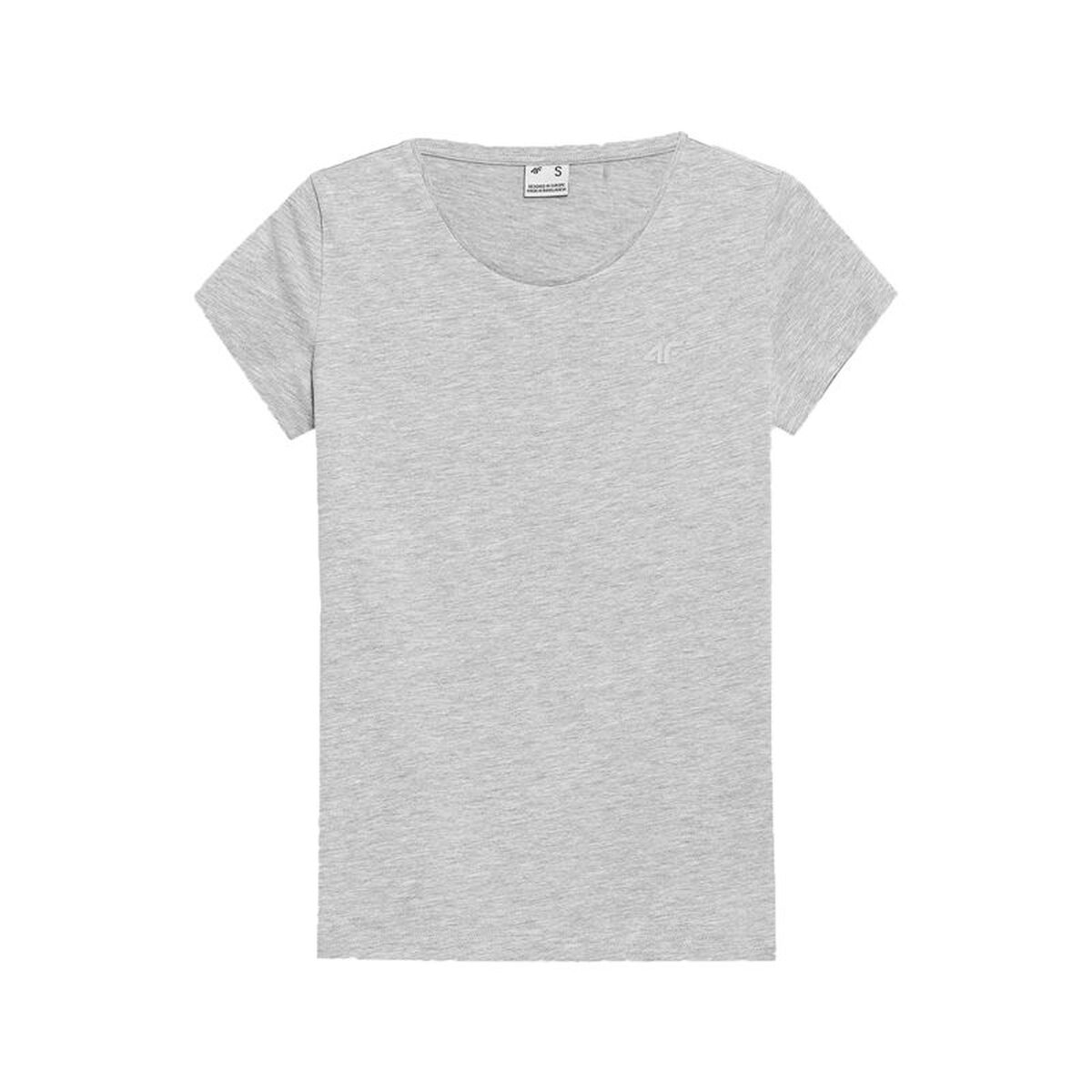 T-shirt med kortärm Dam 4F TSD350 Grå