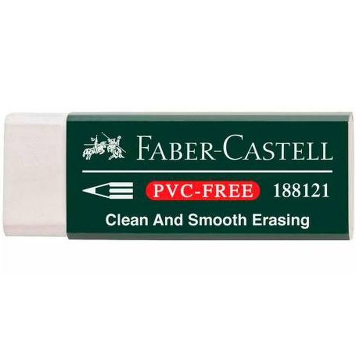 Suddgummi Faber-Castell Vit (20 antal) - 2