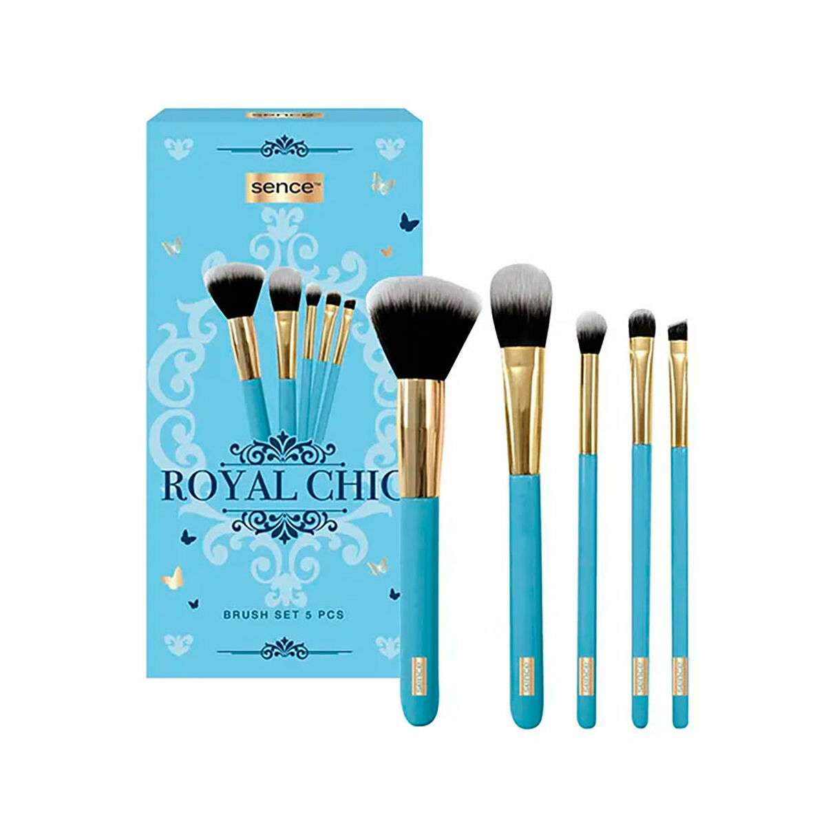 Sminkborstar, set Sence