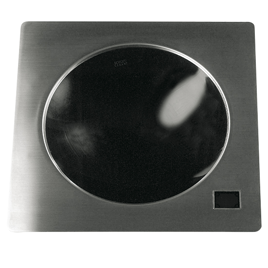 Infälld Induktionswok häll, 1 tallrik 5 kW