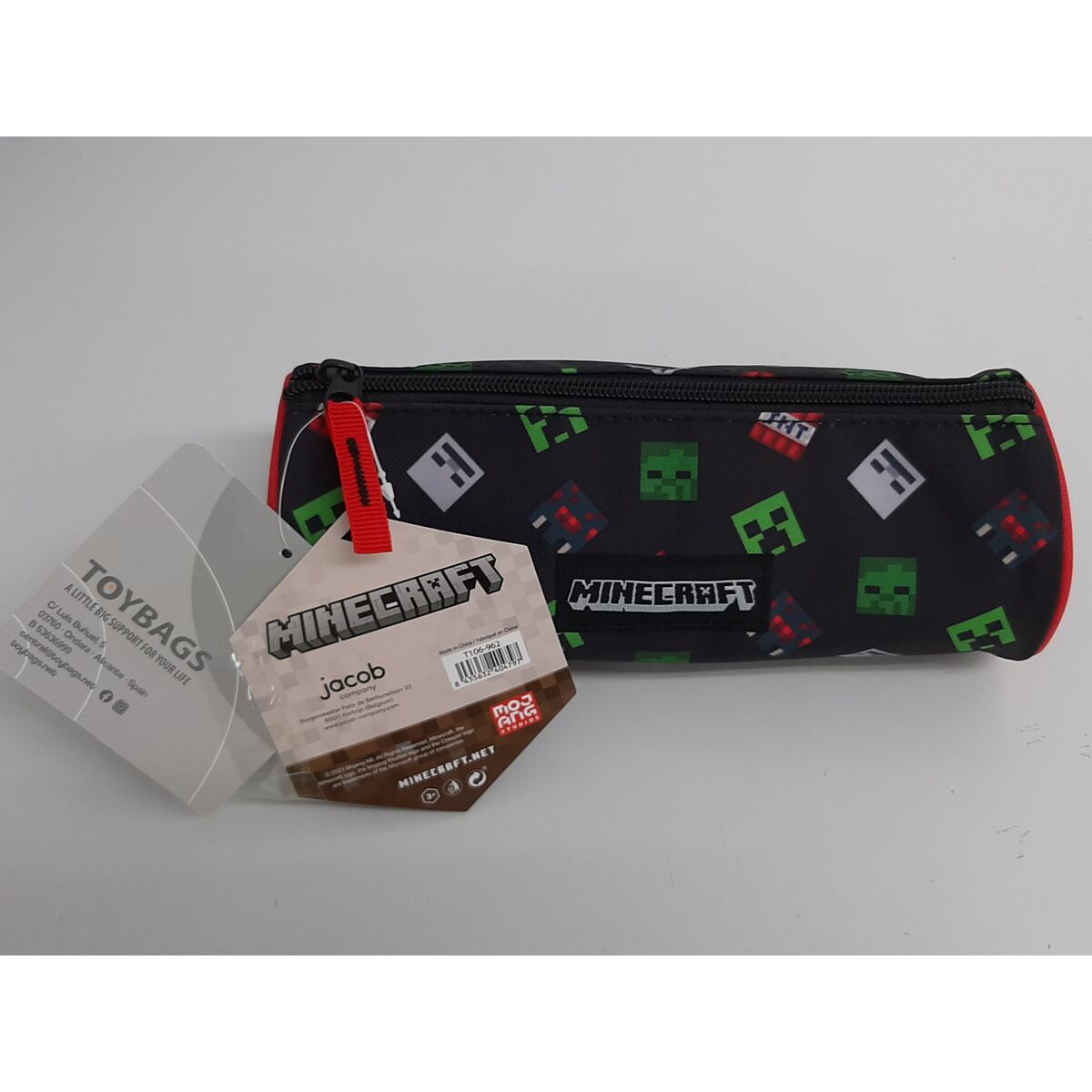 Bag Minecraft TNT 8 x 22 x 8 cm Rund - 2