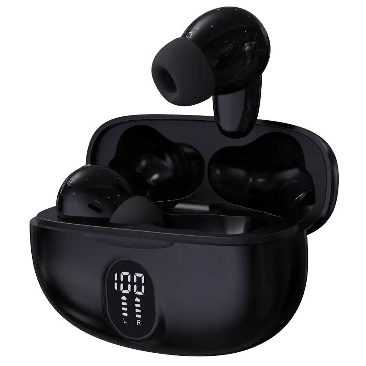 Hörlurar Denver Electronics TWE-57B Svart