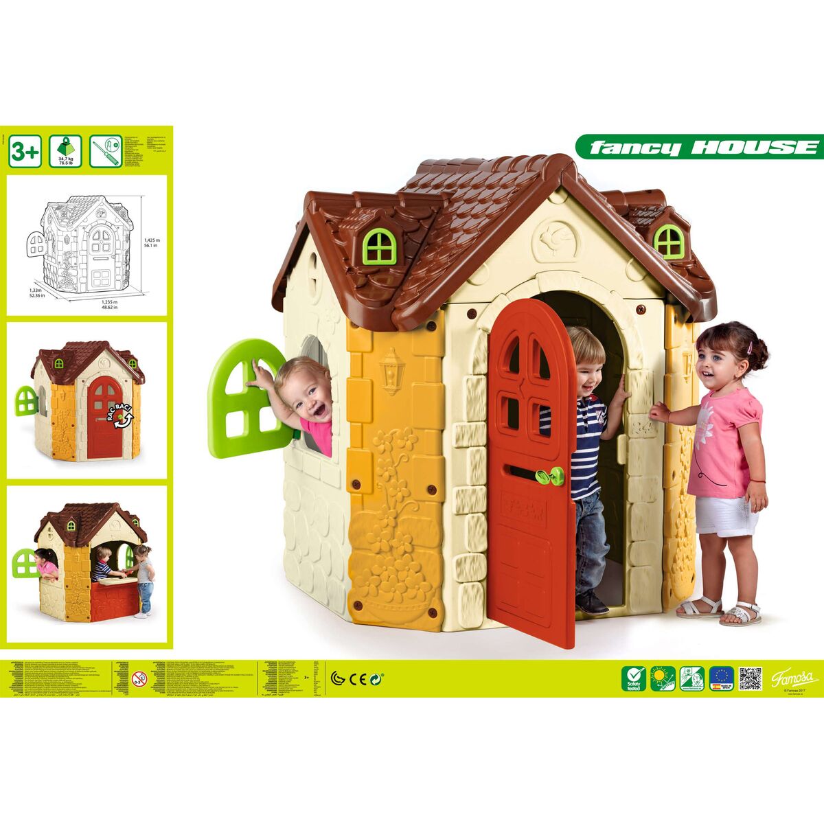 Lekhus Feber Fancy House (133 x 123,5 x 142,5 cm) - 2