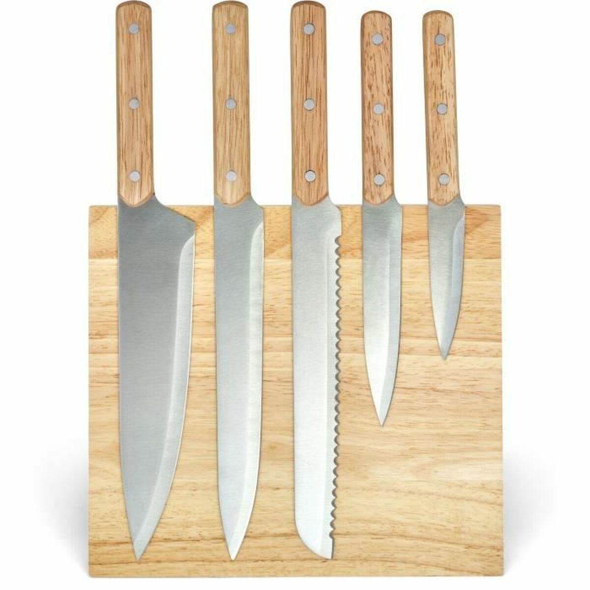 Knivset Livoo Stål Rostfritt stål (5 antal) - 3
