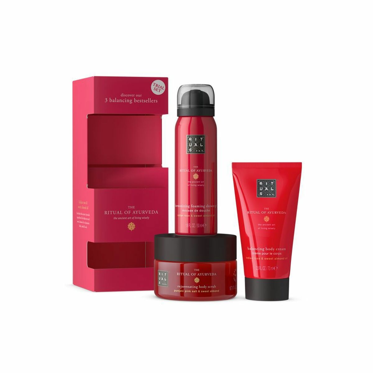 Kosmetikset Damer Rituals THE RITUAL OF AYURVEDA 3 Delar