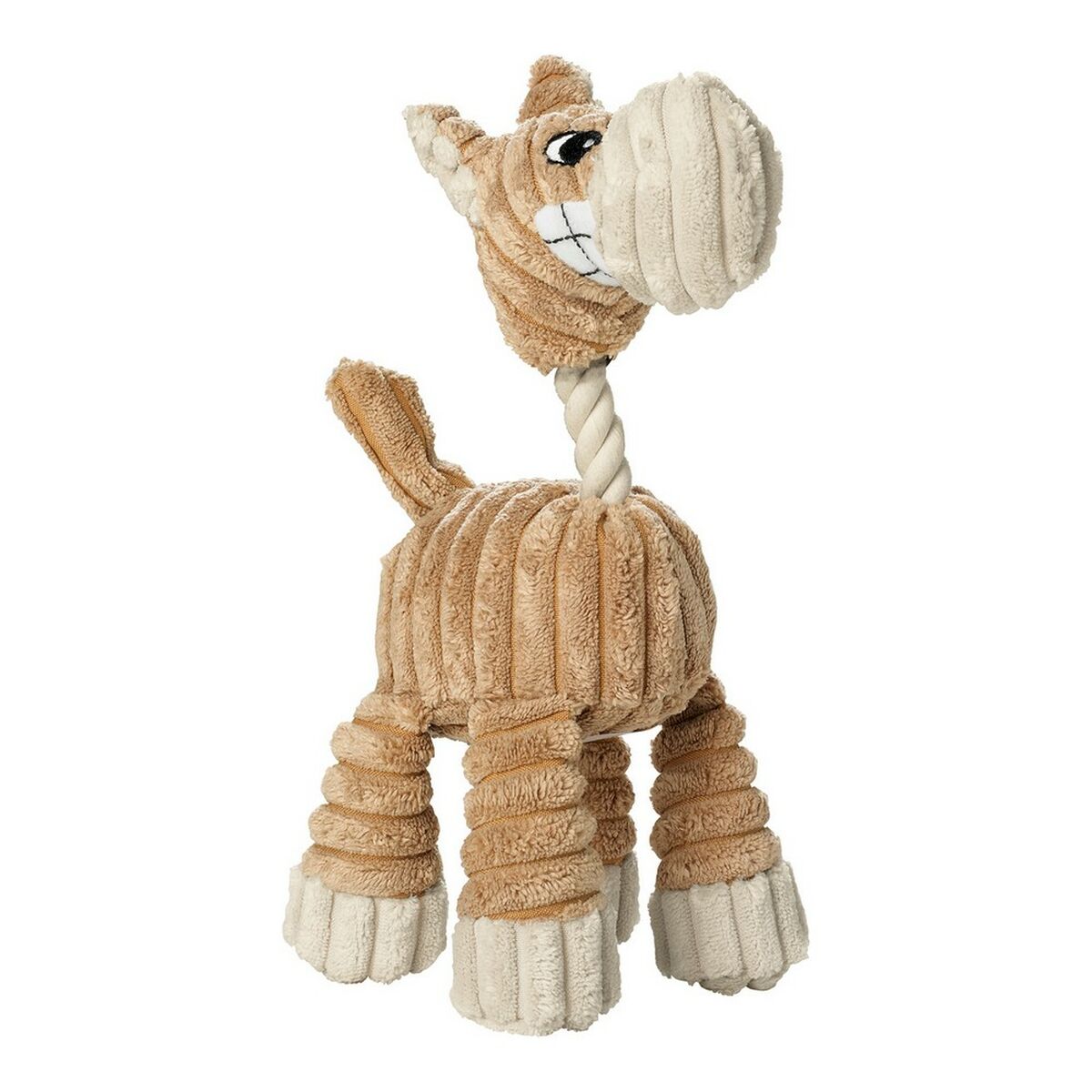 Mjuk leksak för hundar Hunter Huggly Zoo Brun Bomull Giraff