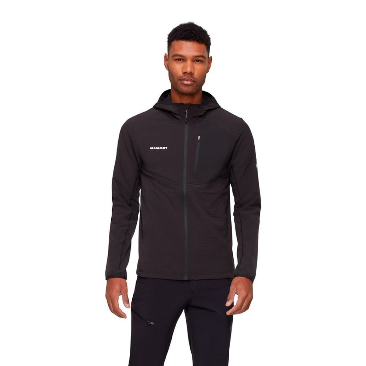 Träningsjacka Herr Mammut Madris Light Ml Svart - 2