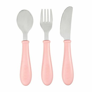 Bestick Béaba Rosa Rostfritt stål 3 Delar