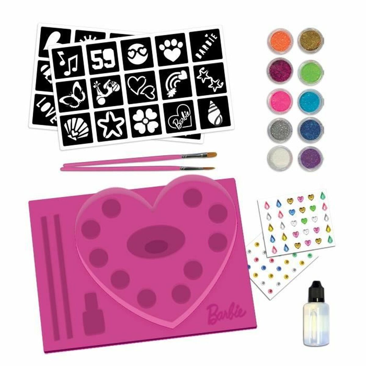 Temporära Tatueringar Lisciani Giochi My Glitter Tatoo Glitter 20 Delar - 3