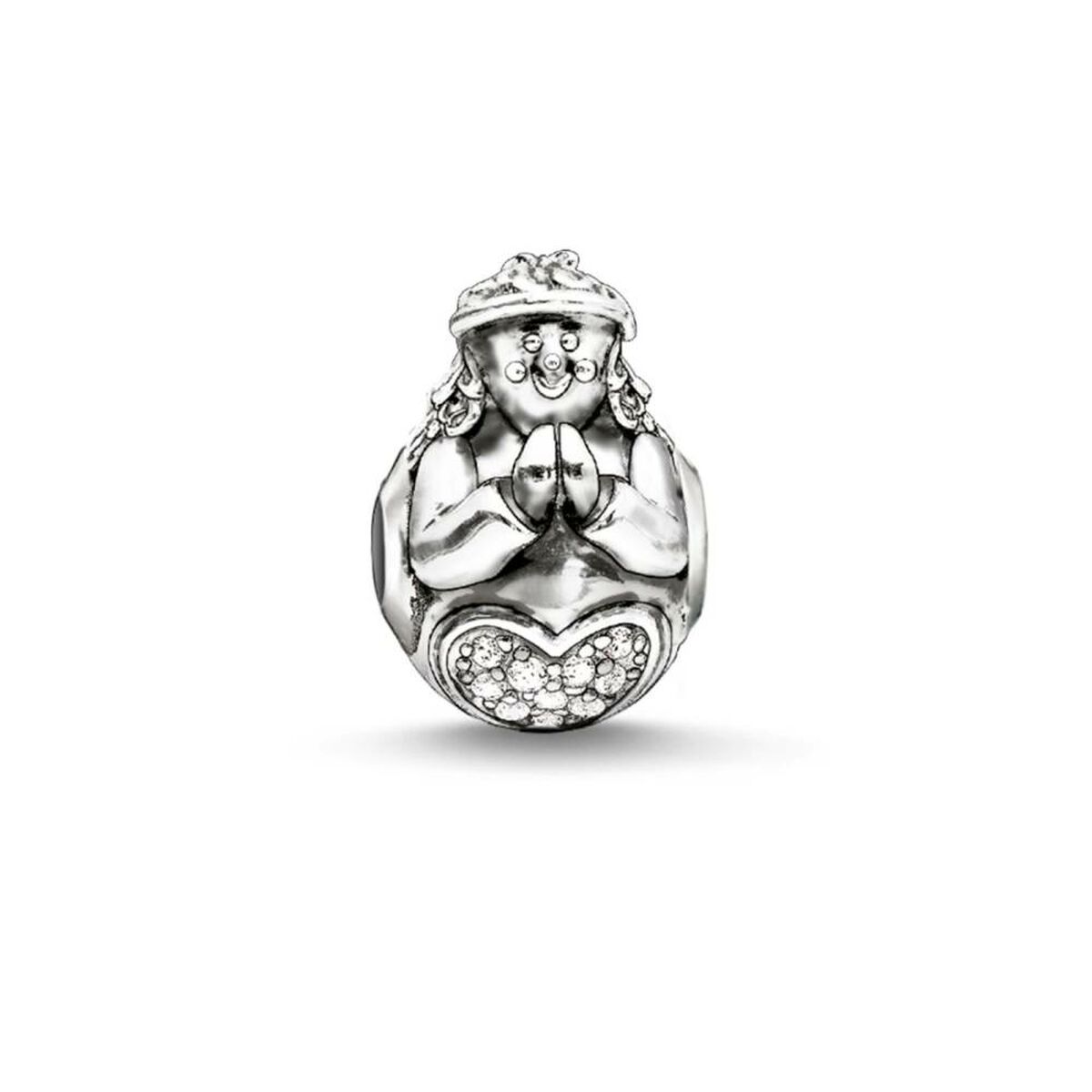 Dampärlor Thomas Sabo K0182-643-14 Silvrig 1 cm
