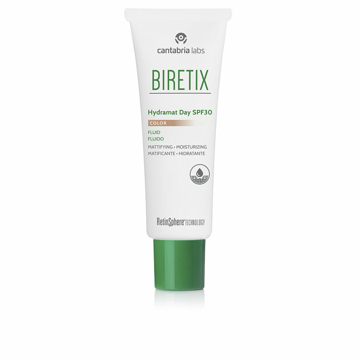 Hydrerande kräm med färg BIRETIX BIRETIX HYDRAMAT DAY Spf 30 50 ml